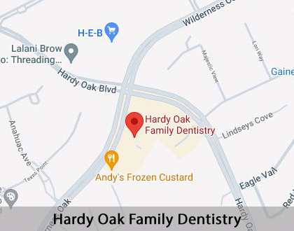 Map image for Dental Implants in San Antonio, TX